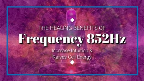 We instinctively understand the vibration of all things through sound 528 <b>Hz</b> is one of the best Solfeggio frequencies because it has a very relaxing effect on the mind, body, and spirit. . 852 hz frequency benefits